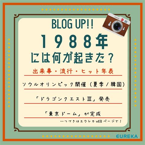 1988年|1988年の出来事 